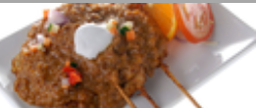 Satay Chicken (4 pieces per serve)(GF)