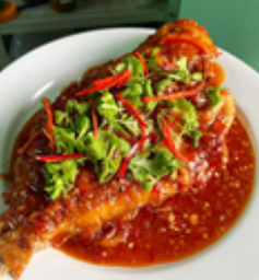 Pla Rad Prink (Barramundi Fillet)